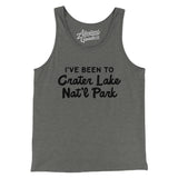 I've Been To Crater Lake National Park Men/Unisex Tank Top-Allegiant Goods Co. Vintage Sports Apparel