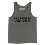 I've Been To Columbus Men/Unisex Tank Top-Grey TriBlend-Allegiant Goods Co. Vintage Sports Apparel