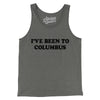 I've Been To Columbus Men/Unisex Tank Top-Grey TriBlend-Allegiant Goods Co. Vintage Sports Apparel