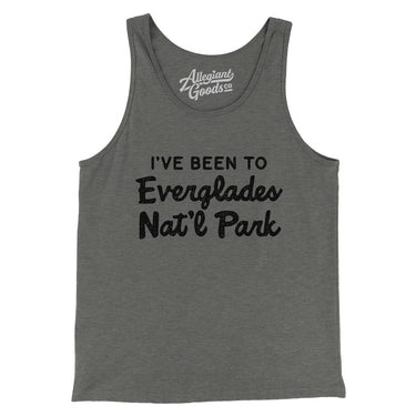 I've Been To Everglades National Park Men/Unisex Tank Top-Allegiant Goods Co. Vintage Sports Apparel
