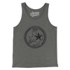 Texas State Quarter Men/Unisex Tank Top-Grey TriBlend-Allegiant Goods Co. Vintage Sports Apparel