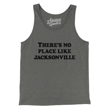 There's No Place Like Jacksonville Men/Unisex Tank Top-Allegiant Goods Co. Vintage Sports Apparel