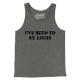 I've Been To St Louis Men/Unisex Tank Top-Allegiant Goods Co. Vintage Sports Apparel