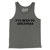 I've Been To Arkansas Men/Unisex Tank Top-Allegiant Goods Co. Vintage Sports Apparel