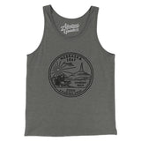 Nebraska State Quarter Men/Unisex Tank Top-Allegiant Goods Co. Vintage Sports Apparel