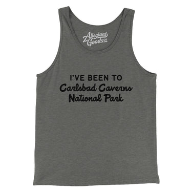 I've Been To Carlsbad Caverns National Park Men/Unisex Tank Top-Allegiant Goods Co. Vintage Sports Apparel