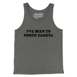 I've Been To North Dakota Men/Unisex Tank Top-Allegiant Goods Co. Vintage Sports Apparel