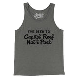 I've Been To Capitol Reef National Park Men/Unisex Tank Top-Allegiant Goods Co. Vintage Sports Apparel