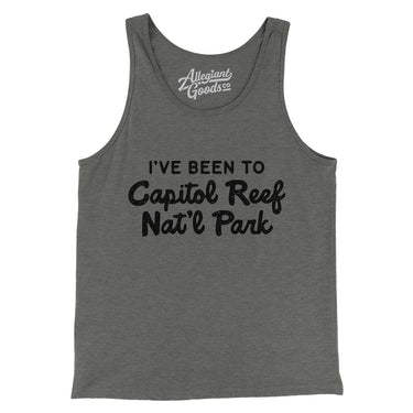 I've Been To Capitol Reef National Park Men/Unisex Tank Top-Allegiant Goods Co. Vintage Sports Apparel