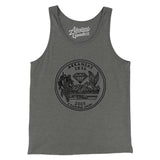 Arkansas State Quarter Men/Unisex Tank Top-Allegiant Goods Co. Vintage Sports Apparel