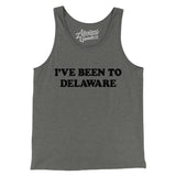 I've Been To Delaware Men/Unisex Tank Top-Allegiant Goods Co. Vintage Sports Apparel