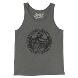 South Dakota State Quarter Men/Unisex Tank Top-Allegiant Goods Co. Vintage Sports Apparel