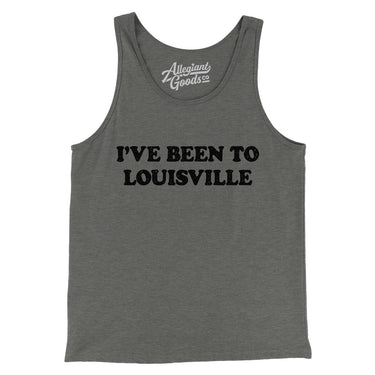 I've Been To Louisville Men/Unisex Tank Top-Allegiant Goods Co. Vintage Sports Apparel