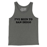I've Been To San Diego Men/Unisex Tank Top-Allegiant Goods Co. Vintage Sports Apparel