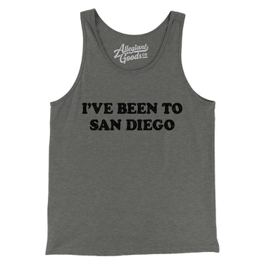I've Been To San Diego Men/Unisex Tank Top-Allegiant Goods Co. Vintage Sports Apparel
