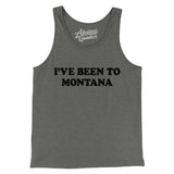 I've Been To Montana Men/Unisex Tank Top-Grey TriBlend-Allegiant Goods Co. Vintage Sports Apparel