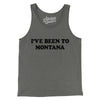 I've Been To Montana Men/Unisex Tank Top-Grey TriBlend-Allegiant Goods Co. Vintage Sports Apparel