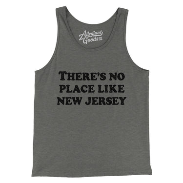 There's No Place Like New Jersey Men/Unisex Tank Top-Allegiant Goods Co. Vintage Sports Apparel