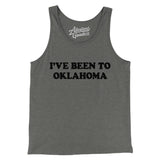 I've Been To Oklahoma Men/Unisex Tank Top-Allegiant Goods Co. Vintage Sports Apparel
