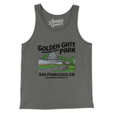 Golden Gate Park Men/Unisex Tank Top-Allegiant Goods Co. Vintage Sports Apparel