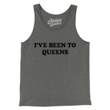 I've Been To Queens Men/Unisex Tank Top-Grey TriBlend-Allegiant Goods Co. Vintage Sports Apparel