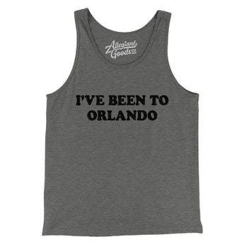 I've Been To Orlando Men/Unisex Tank Top-Allegiant Goods Co. Vintage Sports Apparel