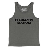 I've Been To Alabama Men/Unisex Tank Top-Allegiant Goods Co. Vintage Sports Apparel
