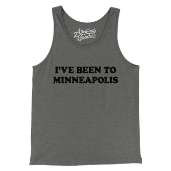 I've Been To Minneapolis Men/Unisex Tank Top-Allegiant Goods Co. Vintage Sports Apparel