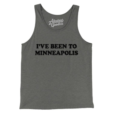 I've Been To Minneapolis Men/Unisex Tank Top-Allegiant Goods Co. Vintage Sports Apparel