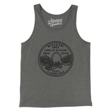 Missouri State Quarter Men/Unisex Tank Top-Grey TriBlend-Allegiant Goods Co. Vintage Sports Apparel