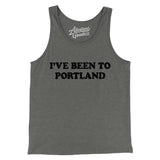 I've Been To Portland Men/Unisex Tank Top-Allegiant Goods Co. Vintage Sports Apparel