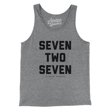 St. Pete 727 Men/Unisex Tank Top-Allegiant Goods Co. Vintage Sports Apparel