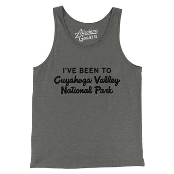 I've Been To Cuyahoga Valley National Park Men/Unisex Tank Top-Allegiant Goods Co. Vintage Sports Apparel