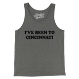 I've Been To Cincinnati Men/Unisex Tank Top-Allegiant Goods Co. Vintage Sports Apparel