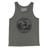 Oklahoma State Quarter Men/Unisex Tank Top-Allegiant Goods Co. Vintage Sports Apparel