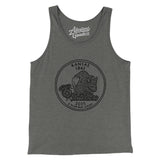 Kansas State Quarter Men/Unisex Tank Top-Allegiant Goods Co. Vintage Sports Apparel