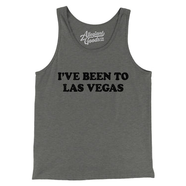 I've Been To Las Vegas Men/Unisex Tank Top-Allegiant Goods Co. Vintage Sports Apparel