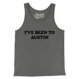 I've Been To Austin Men/Unisex Tank Top-Allegiant Goods Co. Vintage Sports Apparel
