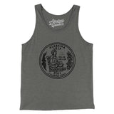 Alabama State Quarter Men/Unisex Tank Top-Allegiant Goods Co. Vintage Sports Apparel