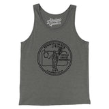 Pennsylvania State Quarter Men/Unisex Tank Top-Allegiant Goods Co. Vintage Sports Apparel