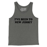 I've Been To New Jersey Men/Unisex Tank Top-Allegiant Goods Co. Vintage Sports Apparel
