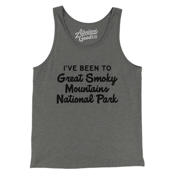 I've Been To Great Smoky Mountains National Park Men/Unisex Tank Top-Allegiant Goods Co. Vintage Sports Apparel