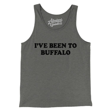 I've Been To Buffalo Men/Unisex Tank Top-Allegiant Goods Co. Vintage Sports Apparel