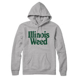 Illinois Weed Hoodie-Allegiant Goods Co. Vintage Sports Apparel