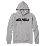 Arizona Military Stencil Hoodie-Allegiant Goods Co. Vintage Sports Apparel