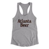 Atlanta Beer Women's Racerback Tank-Allegiant Goods Co. Vintage Sports Apparel