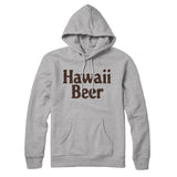 Hawaii Beer Hoodie-Allegiant Goods Co. Vintage Sports Apparel