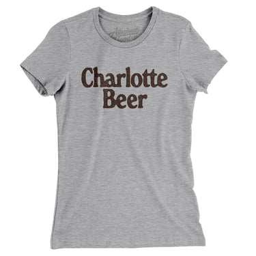 Charlotte Beer Women's T-Shirt-Allegiant Goods Co. Vintage Sports Apparel