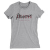 Phoenix Overprint Women's T-Shirt-Heather Grey-Allegiant Goods Co. Vintage Sports Apparel
