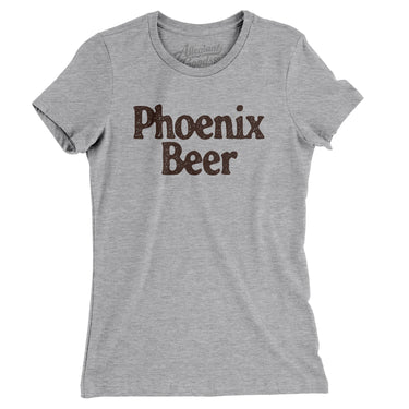 Phoenix Beer Women's T-Shirt-Allegiant Goods Co. Vintage Sports Apparel